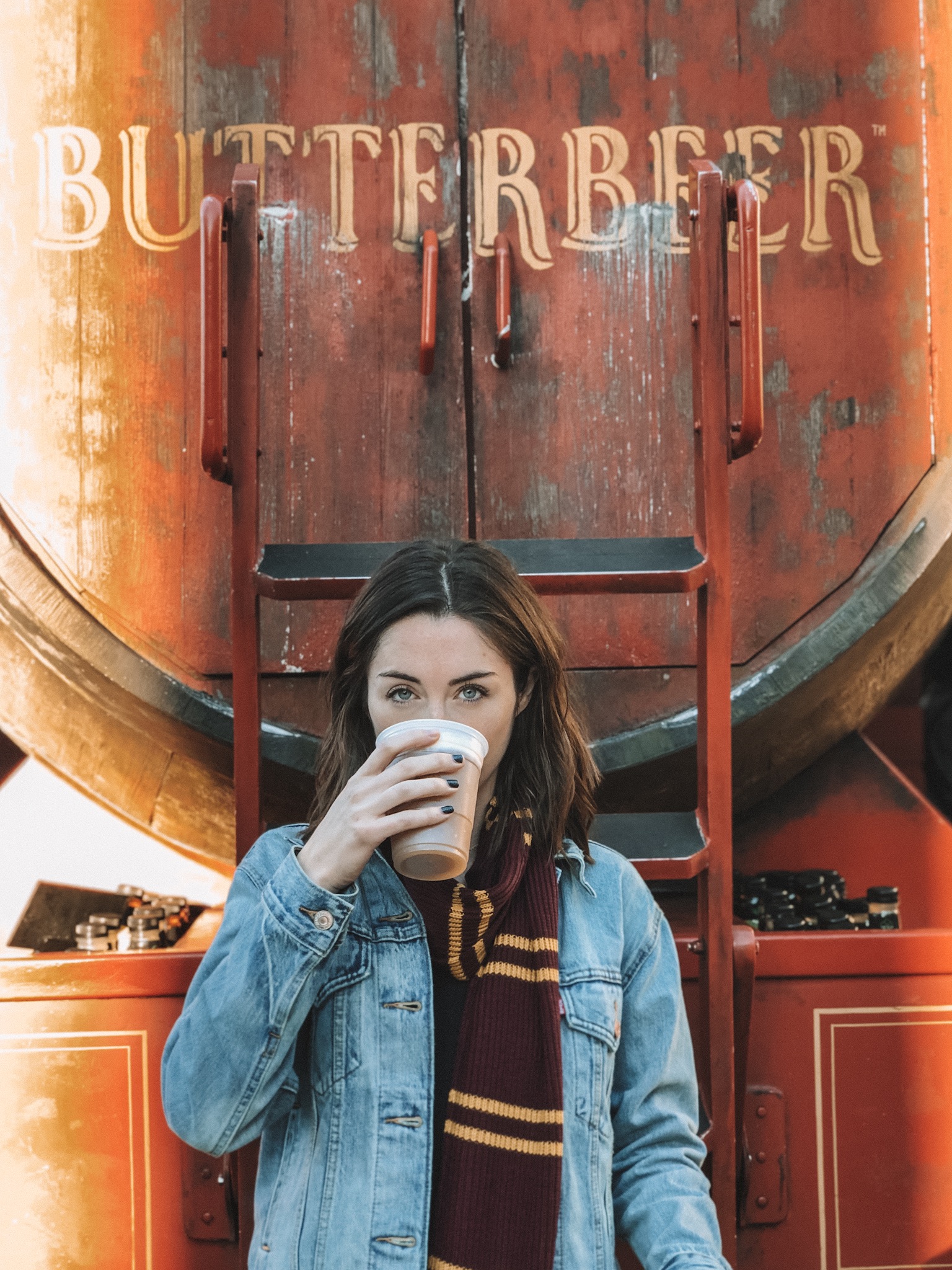 Drink a Butterbeer following a complete itinerary to Hogsmeade Village