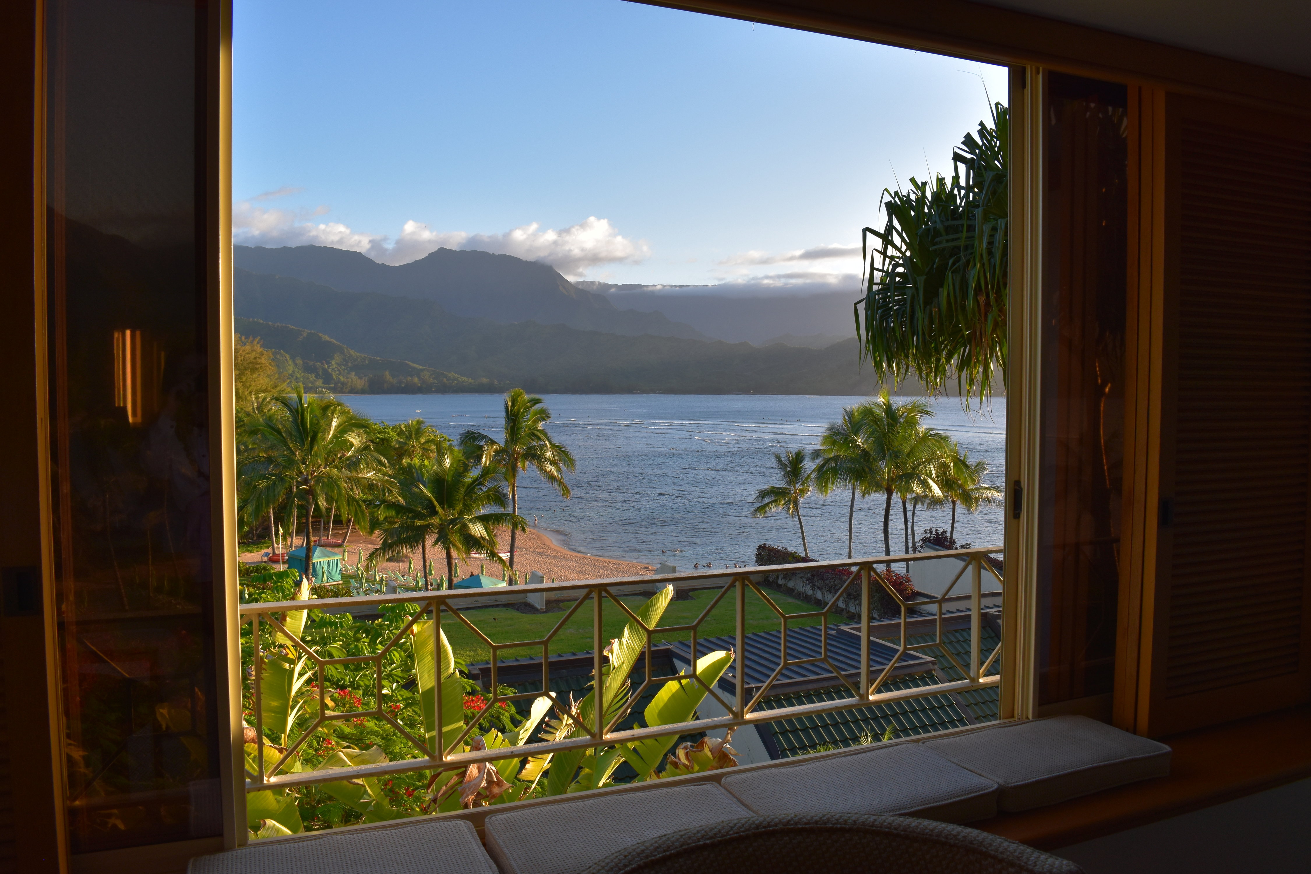 Princeville Resort Kauai Hawaii view of Napali Coast
