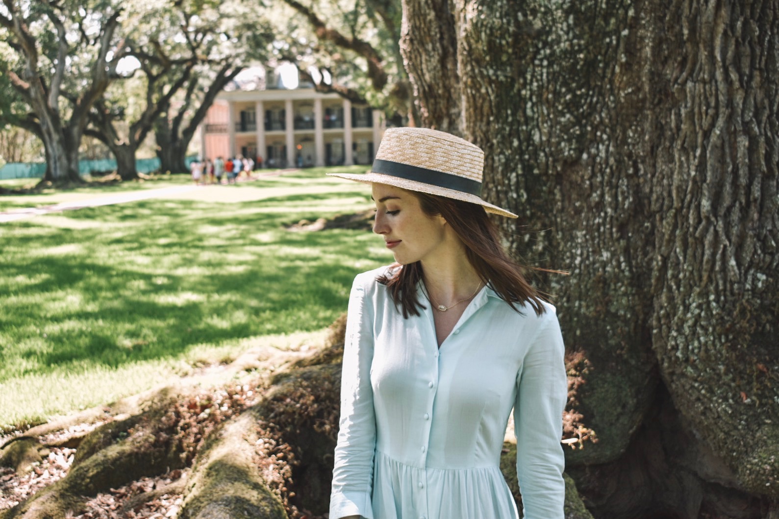 Photography at Oak Alley Plantation outside of New Orleans